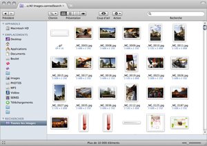 Rechercher des photos sous Mac OSX